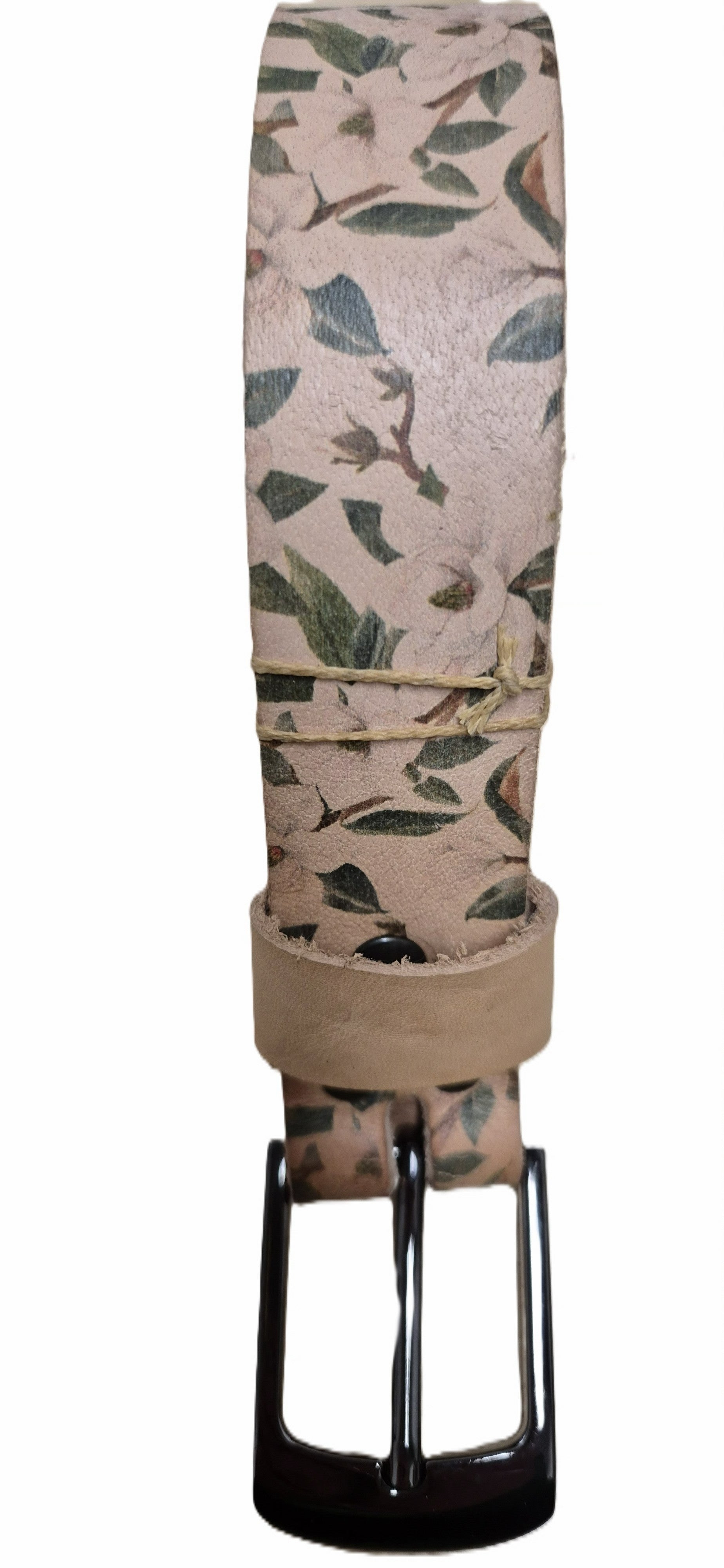 Ladies leather belt plain