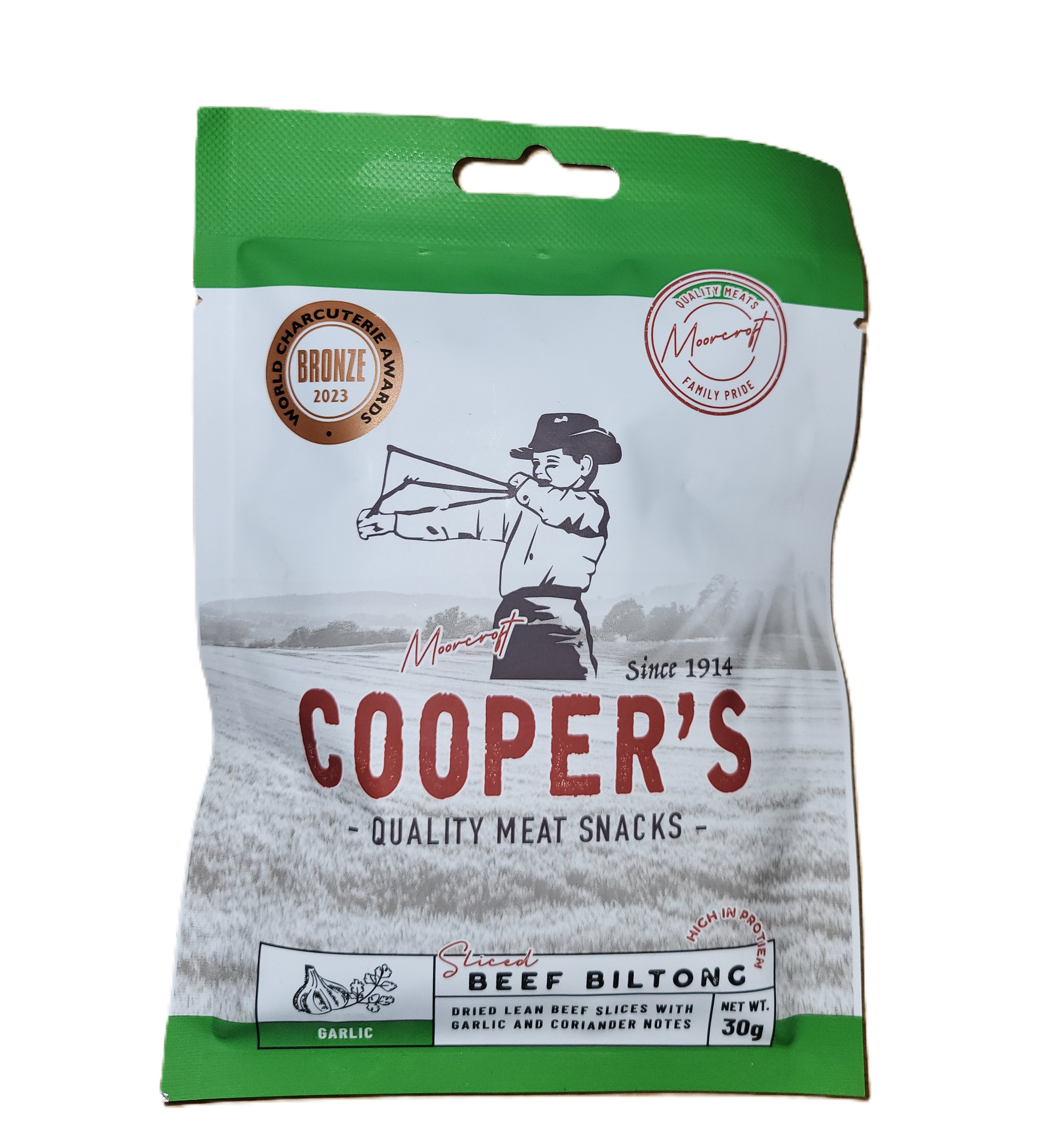 cooper sliced biltong garlic