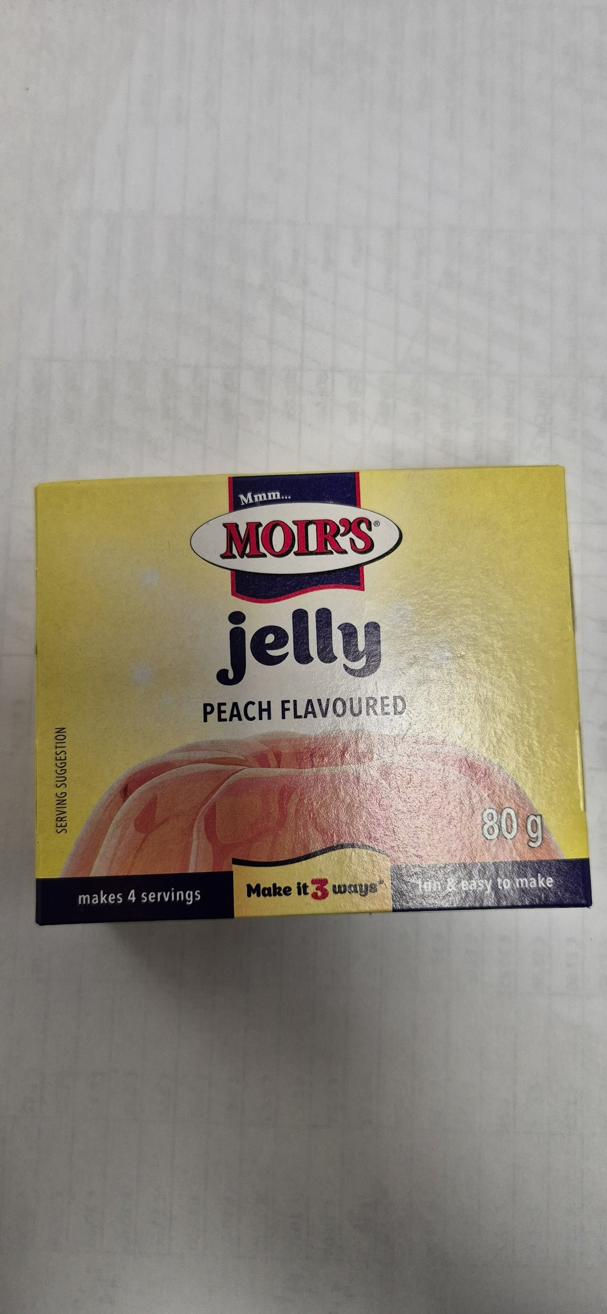 Moirs Jelly Powder  Peach