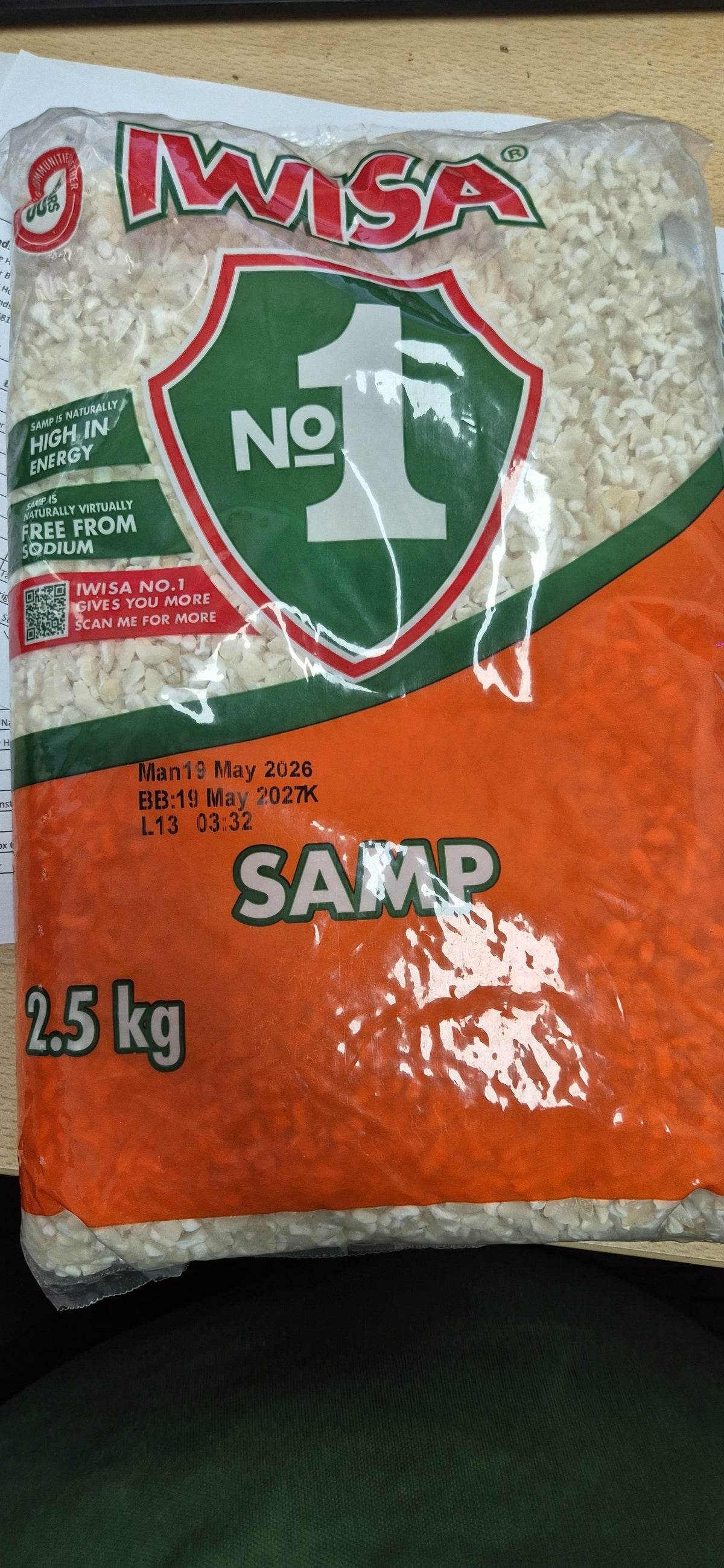Iwisa Samp 2.5KG