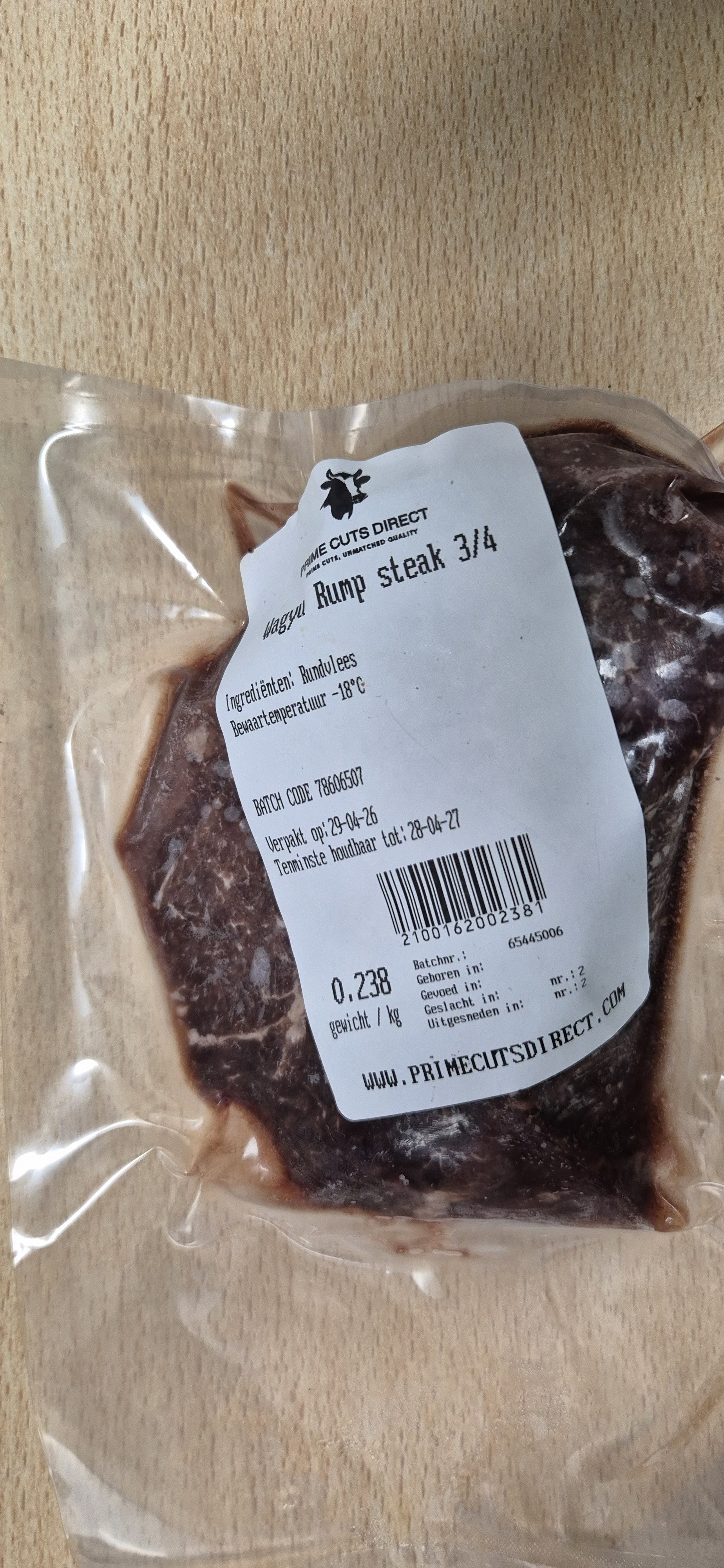 Waygu Rump Steak